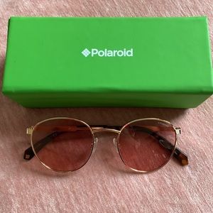 Polaroid pink polarized sunglasses